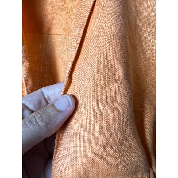 Matthew Bruch Tie Waist Crop Top Size 1 - Picture 4 of 7